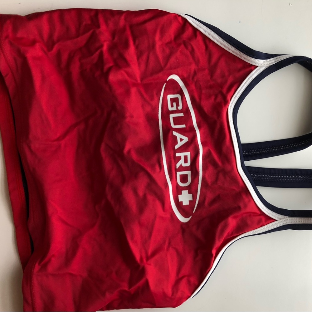lifeguard swim top